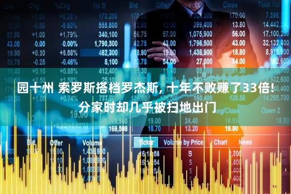 园十州 索罗斯搭档罗杰斯, 十年不败赚了33倍! 分家时却几乎被扫地出门